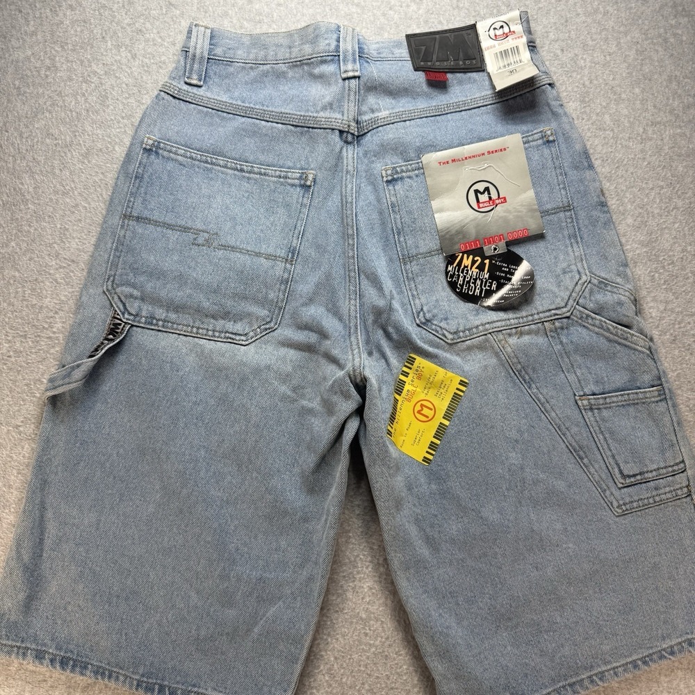 Vtg Bugle Boy Shorts Men 30 Y2K Carpenter Jorts Baggy Skater Rave Street Dead St